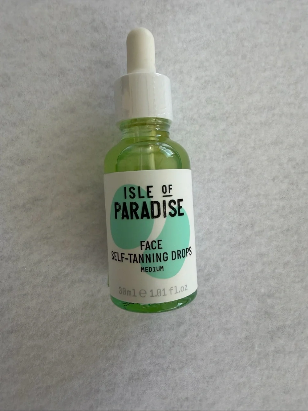 Isle of Paradise Face Self-Tanning Drops - Green Bottle - Picture 1 of 3